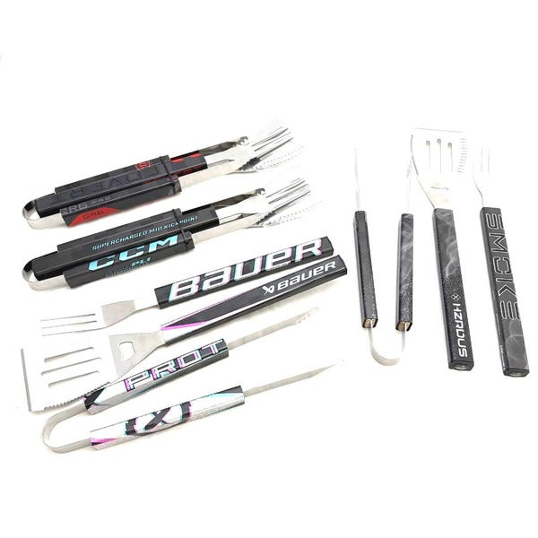 3-Piece Hockey Stick BBQ Set
