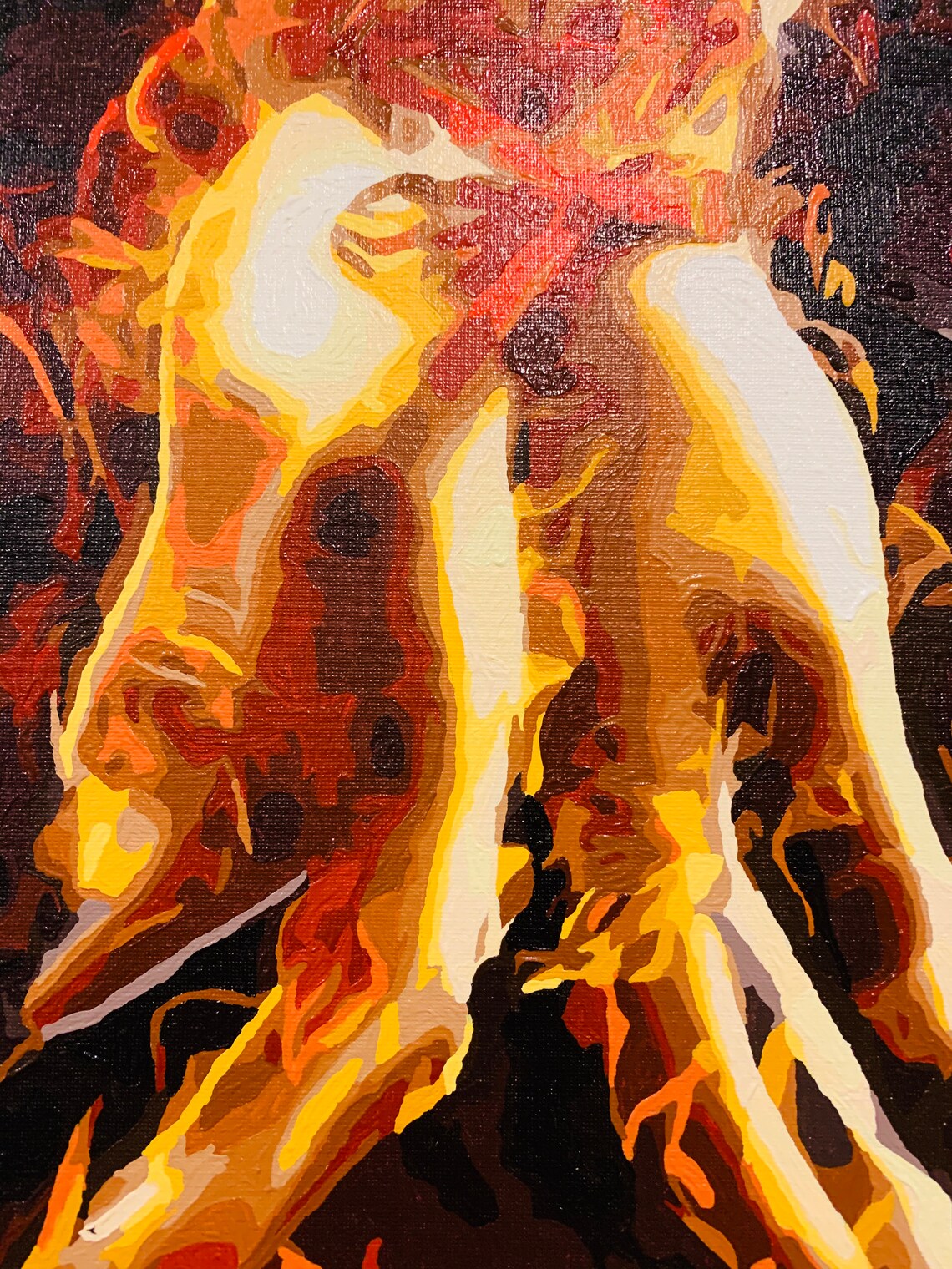 Paar Gemälde Liebe Original Kunst Menschen Kunst auf Leinwand | Etsy