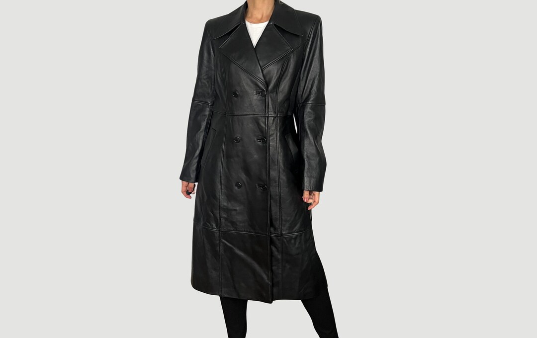 ジャケット・アウター vintage black power shoulder long coat il_fullxfull.6131918910_7ctg.jpg
