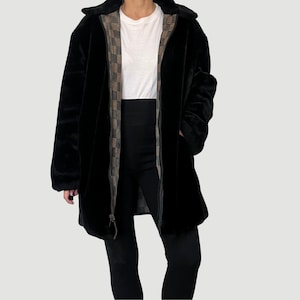 80s〜90s FENDI ヴィンテージ ダッフルコート イタリア製 Vintage Fendi Fur Coat - Etsy