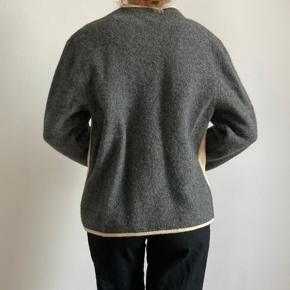 Vintage Woman Wool Blazer Coat - Austrian Trachte… - image 8