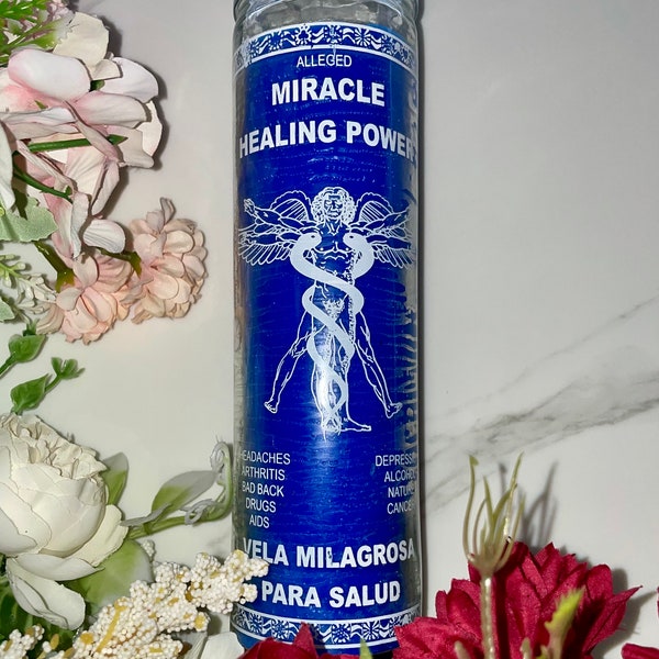 Miracle Healing Power 7 Day Prayer Candle (from Mexico)