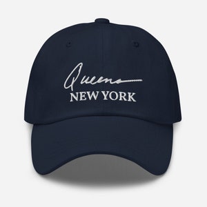 Queens Hat, Queens New York Hat, NY Borough hat, Queensbridge Hat, New York Souvenir Gift Hat, Queens Pride Hat, I love NY Hat, NY Dad