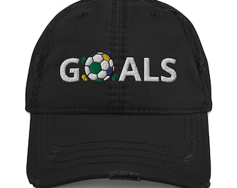 Chapeau Brésil, Chapeau Brésil Buts, Brésil Football Ball Hat, Brésil Drapeau Chapeau, Brésil Pride Hat, Brésil Gift Hat, Brésil Distressed Dad Hat