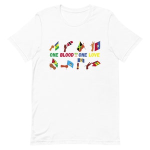 Caribbean islands shirt, West Indian Pride, Jamaica/Haiti/Trinidad Shirt, Caribbean Flags Shirt, Labor Day Parade Gift Tee, Unisex t-shirt