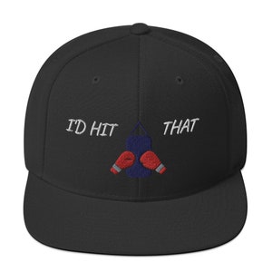 Boxing Snapback Hat, Boxing Fan Hat, Funny Boxing Hat, Boxing Gloves Hat, Punching Bag Hat, Boxing Gift Hat, Boxing sport hat, Snapback Hat