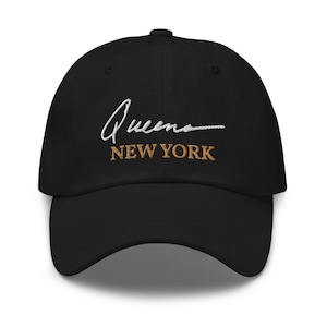 Queens Hat, Queens New York Hat, NY Borough hat, Queensbridge Hat, New York Souvenir Gift Hat, Queens Pride Hat, I love New York City Hat