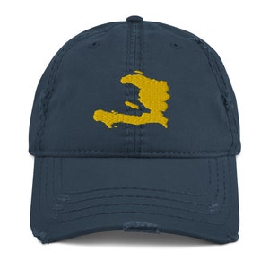 Haiti Map Hat, Haitian Map, Haiti Gift Hat, Distressed Haiti Hat, Vintage Haiti Hat, Rugged Haiti Hat, Haiti Landscape, Haiti Souvenir Hat
