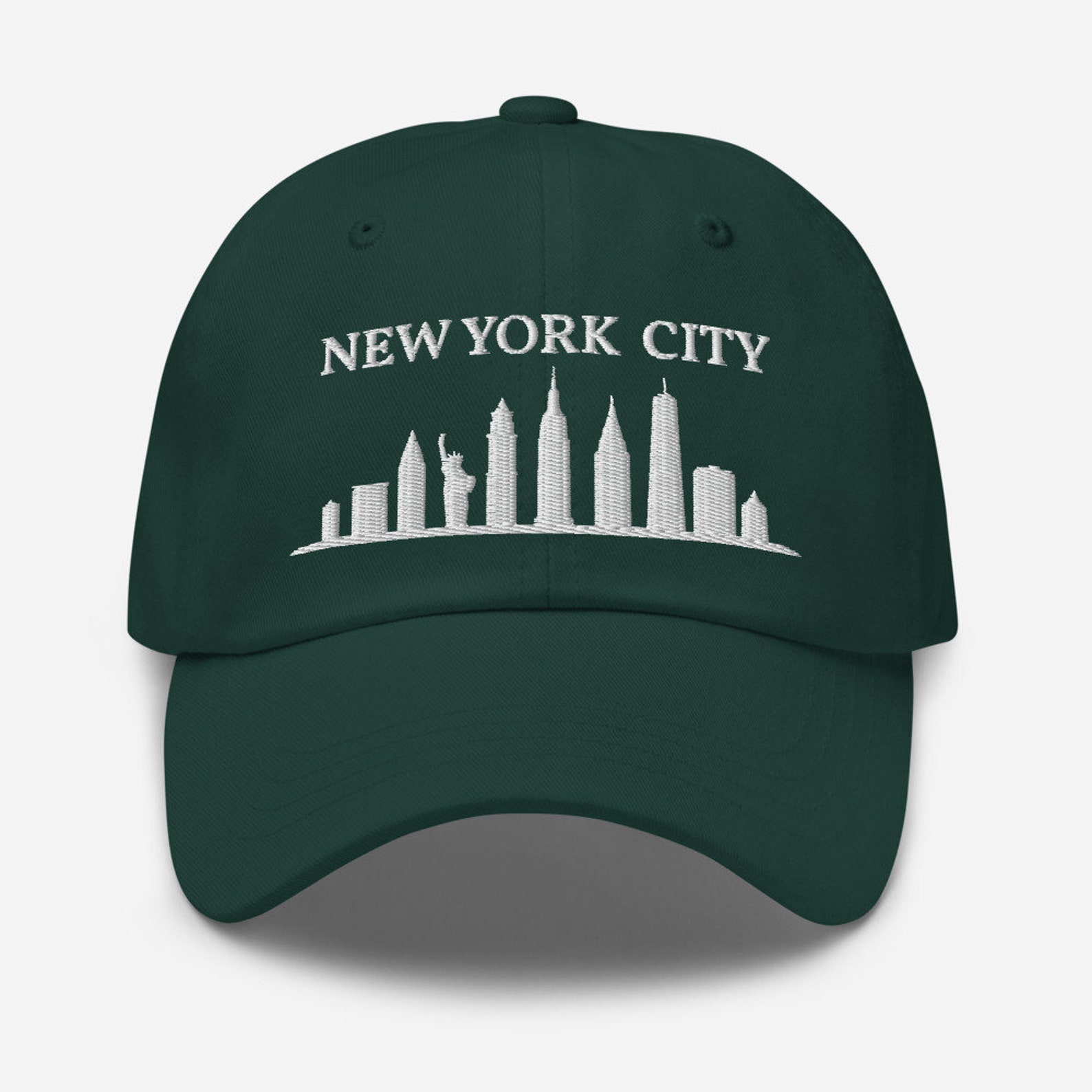 New York City Hat, New York Skyline Hat, NYC Buildings Hat, I Love New York Hat, New York