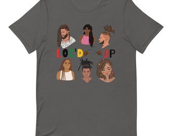 Loc'd Hair Shirt, Melanin Shirt, Dreadlocks Shirt, Black is Beautiful Shirt, Afro Caribbean Tee, Juneteenth Shirt, Black History Unisex Tee