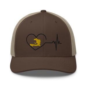 Haiti Map Hat, Haiti Souvenir, Haitian Heart Beat  Hat, I Love Haiti Hat, Haiti Trucker Hat, Haiti Mesh Hat, Haiti pride Hat, Haiti Gift Hat