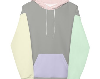 MLB■Vintage Color Block Hoodie★送料込 Pastel Color Block Hoodie, Vibrant Colored Hoodie, Bright