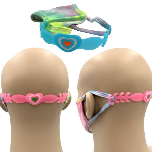 Face Mask Extender, Ear Saver, Soft, Durable, and Mask Adjuster Extender/Relief Hook holder strap