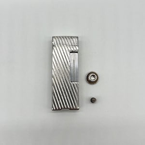 DUNHILL Rollalite Silver Plated Vintage Collectors Lighter