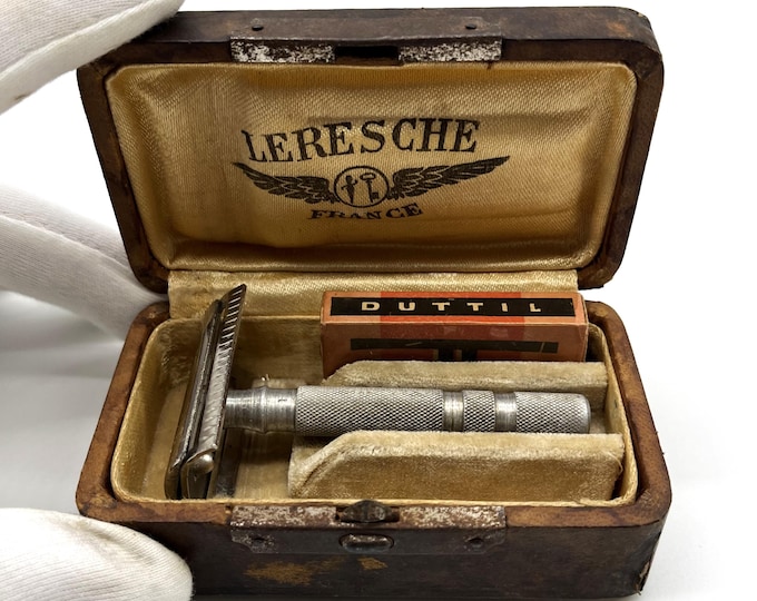 Leresche Razor Leresche Double Edge Safety Razor Vintage From France With Original Box ...