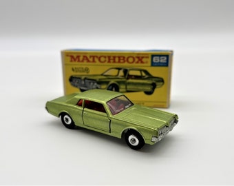 Matchbox Lesney No 62, Mercury Cougar, Mint Condition With