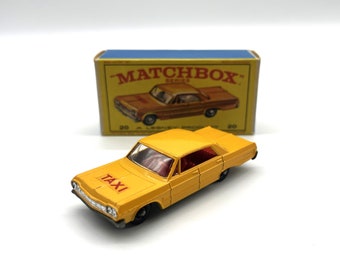 Matchbox Lesney No 20, Chevrolet Impala Taxi, Mint Condition