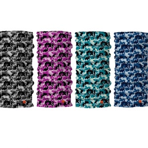 Camo Face Cover Mask Gaiter - Unisex Kids Adults Neck Gaiter Protection Face Mask - Headband and Head Wrap Balaclava - Breathable Face Cover