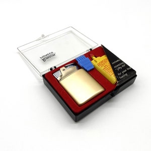 RONSON Pioneer Vintage Collectors Lighter With Original Box - Unfired