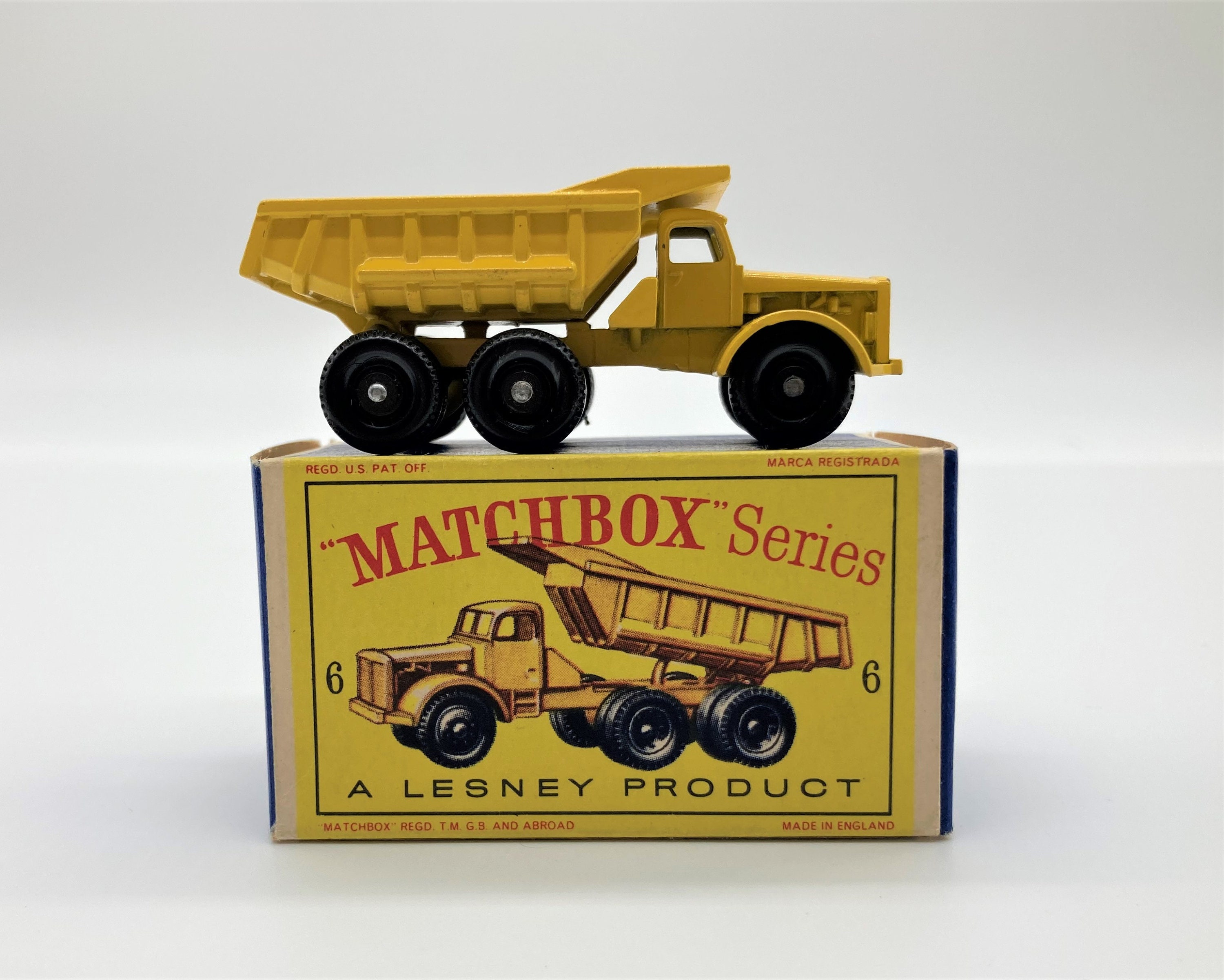 Matchbox Lesney No 6-B, Euclid Dump Truck, Mint Condition