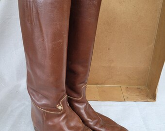 1930s 'Colt Quality' English-made Leather Riding Boots