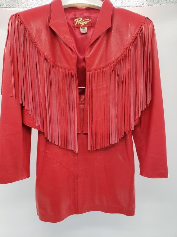 1980’s Prego Leather Suit