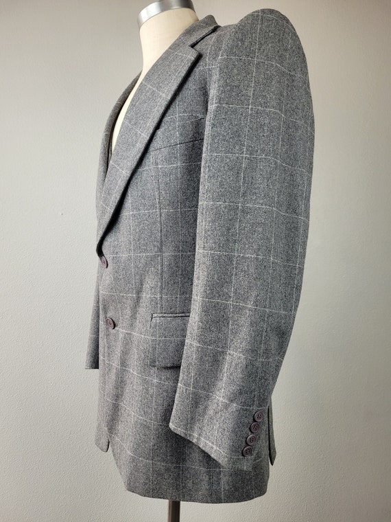 Men’s Green Plaid 3-Piece Suit – Classic Check Slim Fit Suit for Weddings, Church, and Formal By Rossiman