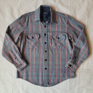 50s Penney's Towncraft Shadow Plaid Wool Shirt Medium - Etsy 50s Penney's Towncraft Shadow Plaid Wool Shirt Medium - Etsy