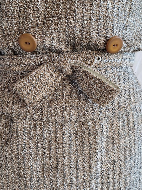 1950s 'Jo Collins' Knit Skirt Suit Set - image 4