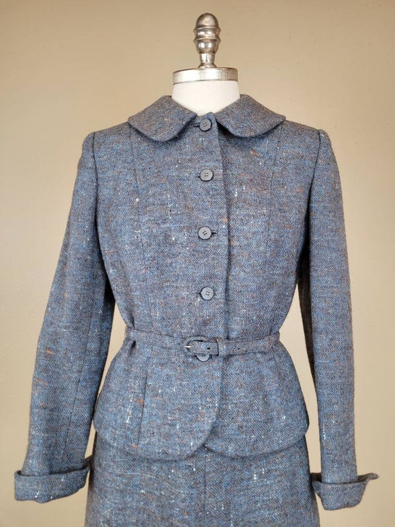 1960s 'Frederick & Nelson Seattle' Classic Tweed Skir… - Gem