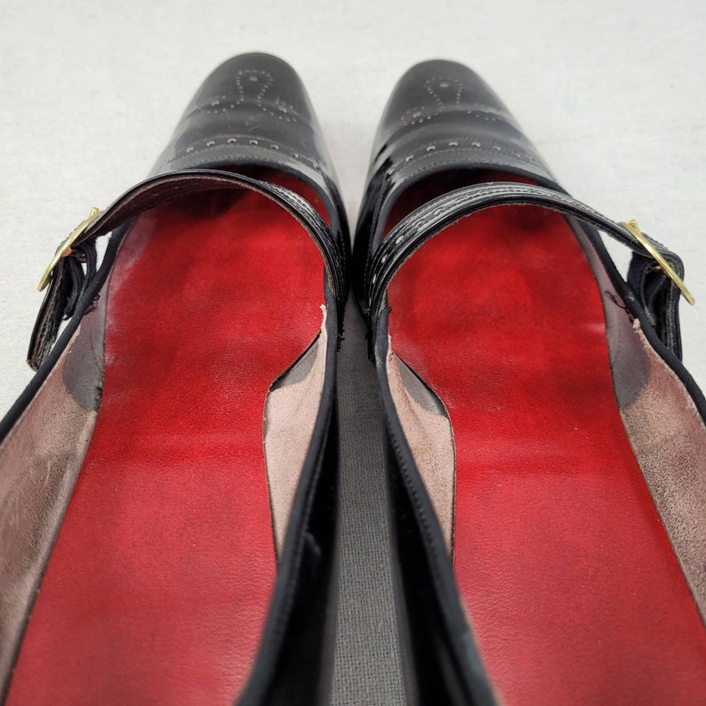 1970s Patent Leather Mary Jane Heels Etsy
