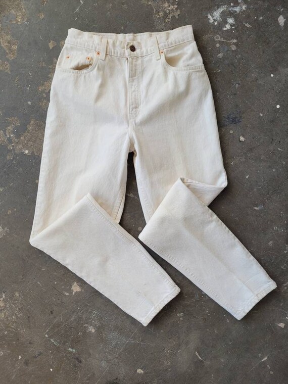 1990s Levi's 551 Relaxed Fit Tapered Leg Jean - Gem