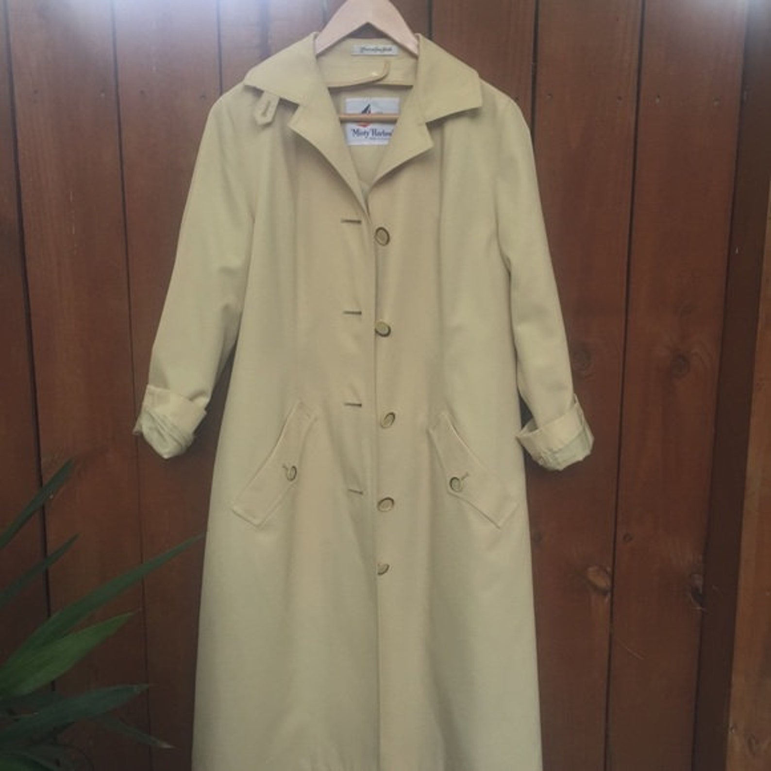 Vintage Misty Harbor All-weather Rain Coat Raincoat Tan Beige | Etsy