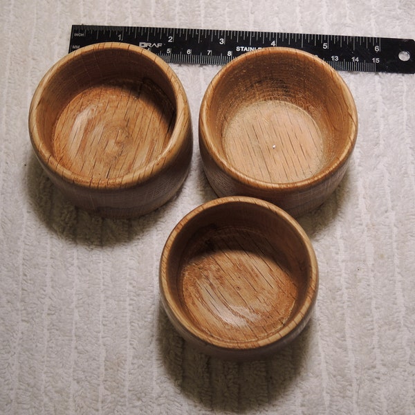 White Oak Small Magnetic Pin Bowl