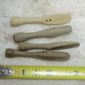 Walnut Round Half Cone Stick