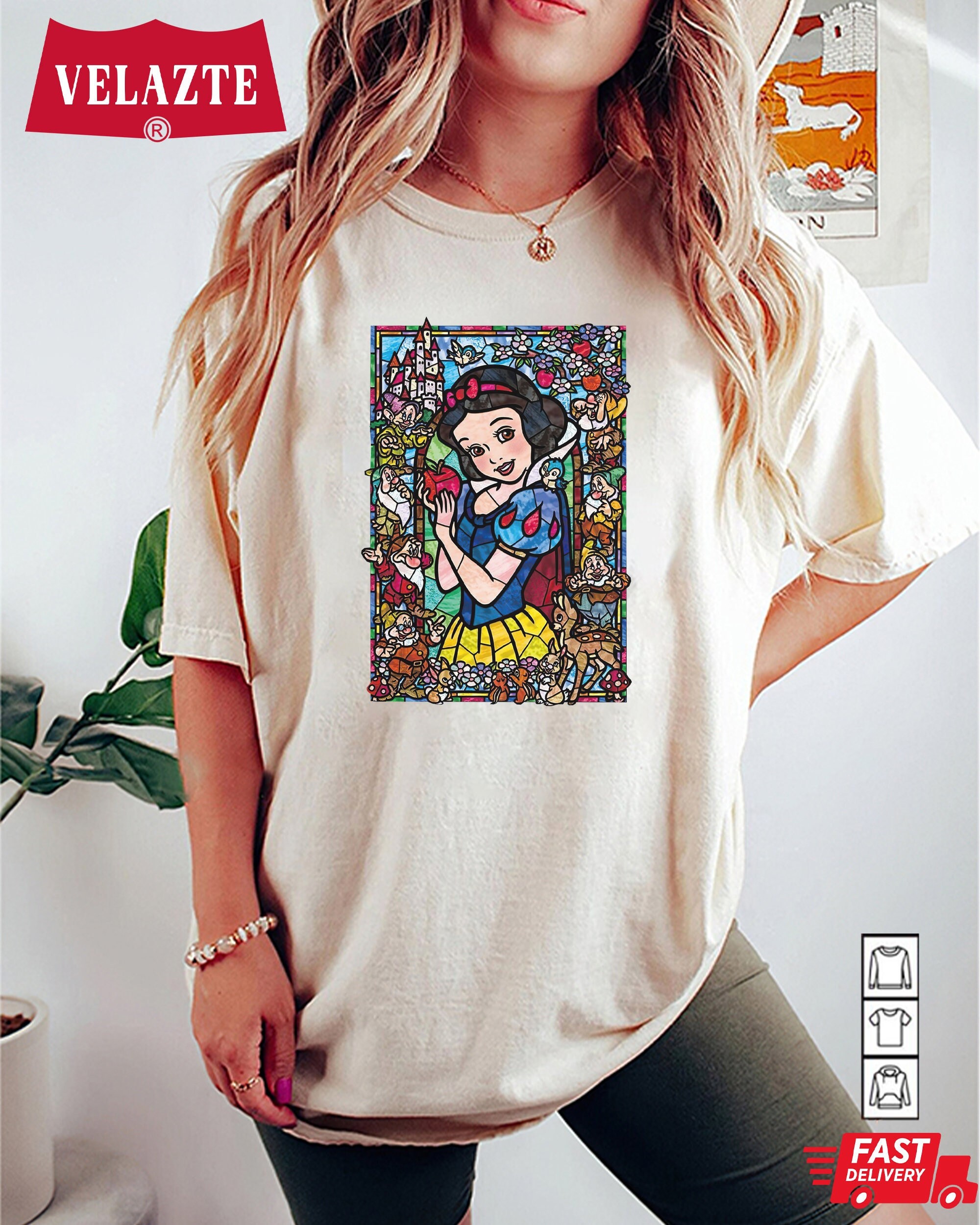 Vintage Snow White Comfort Colors® Shirt Princess Shirt Best - Etsy