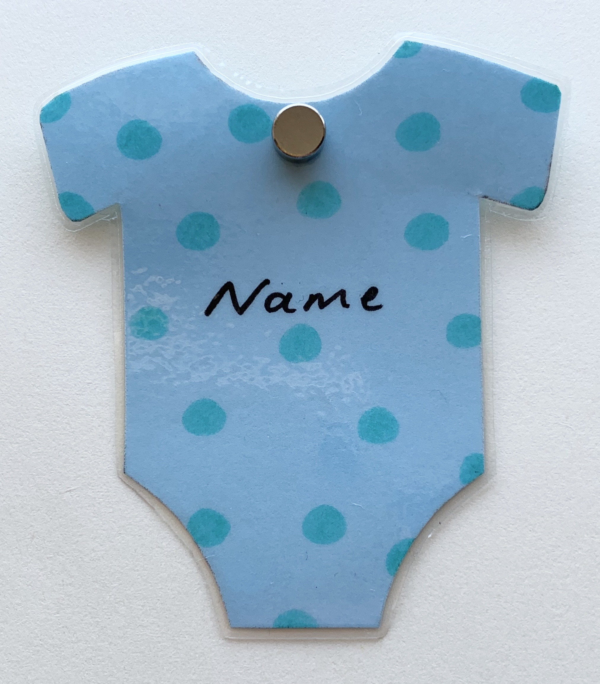 baby shower name labels with magnets etsy