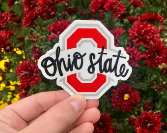Waterproof 5- Sizes Ohio NCAA Football 12in Ohio State University Logo Decal Vinyl Stickers Ohio State Stickers Waterproof 5- Sizes Ohio NCAA Football 12in Ohio State University Logo Decal Vinyl Stickers Ohio State Stickers