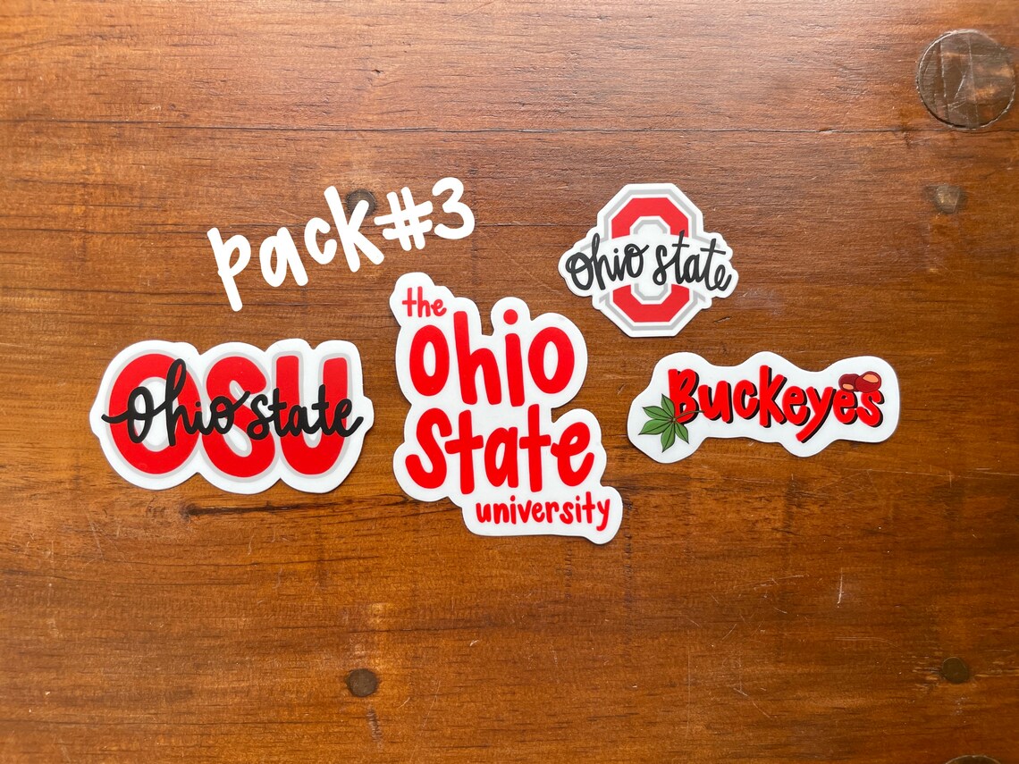 Ohio State Vinyl Packs Etsy