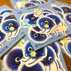 Soot Sprites Sticker Pack || Susuwatari, Planner Stickers, Journaling ...