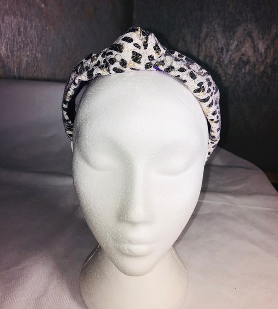 Dalmatian print sale headband