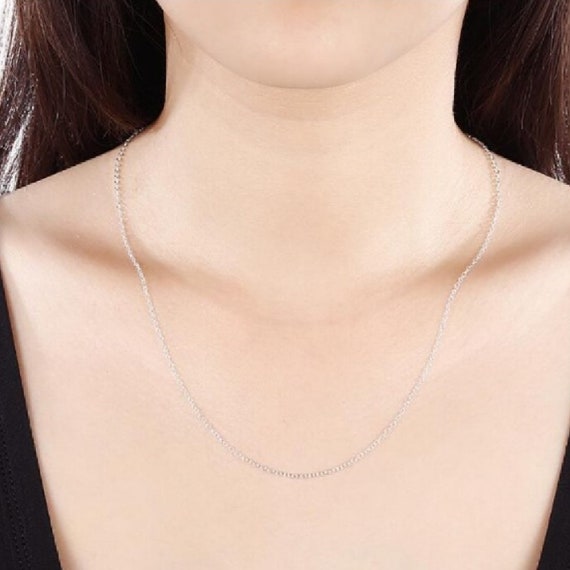 Silver chain cheap for girlfriend