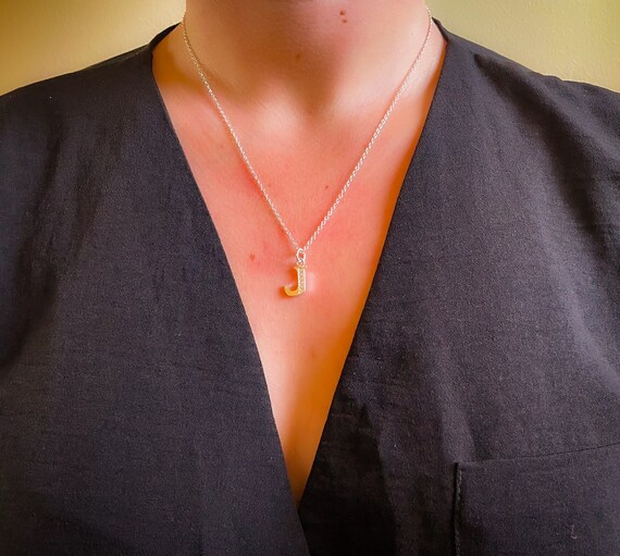 Letter j jewelry sale