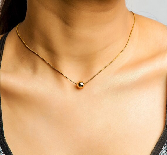 Gold filled store dainty necklace