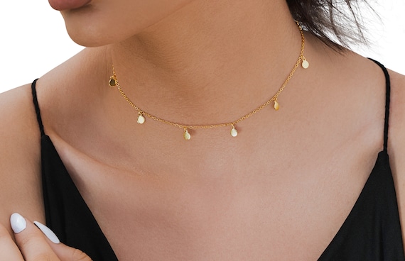 Gold Layered Circle Necklace | Boohoo UK