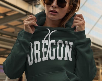 Oregon Aesthetic Hoodie, Unisex Sweatshirt