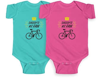 Papas #1 Radsport-Fan, Radsport Geschenk Body, Fahrrad-Baby-Kleidung, Strava-Liebhaber-Geschenk