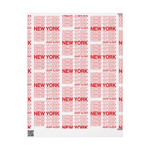 New York City Gift Wrapping Paper, Aesthetic Craft and Decor Paper, Party and gift accessories image 6