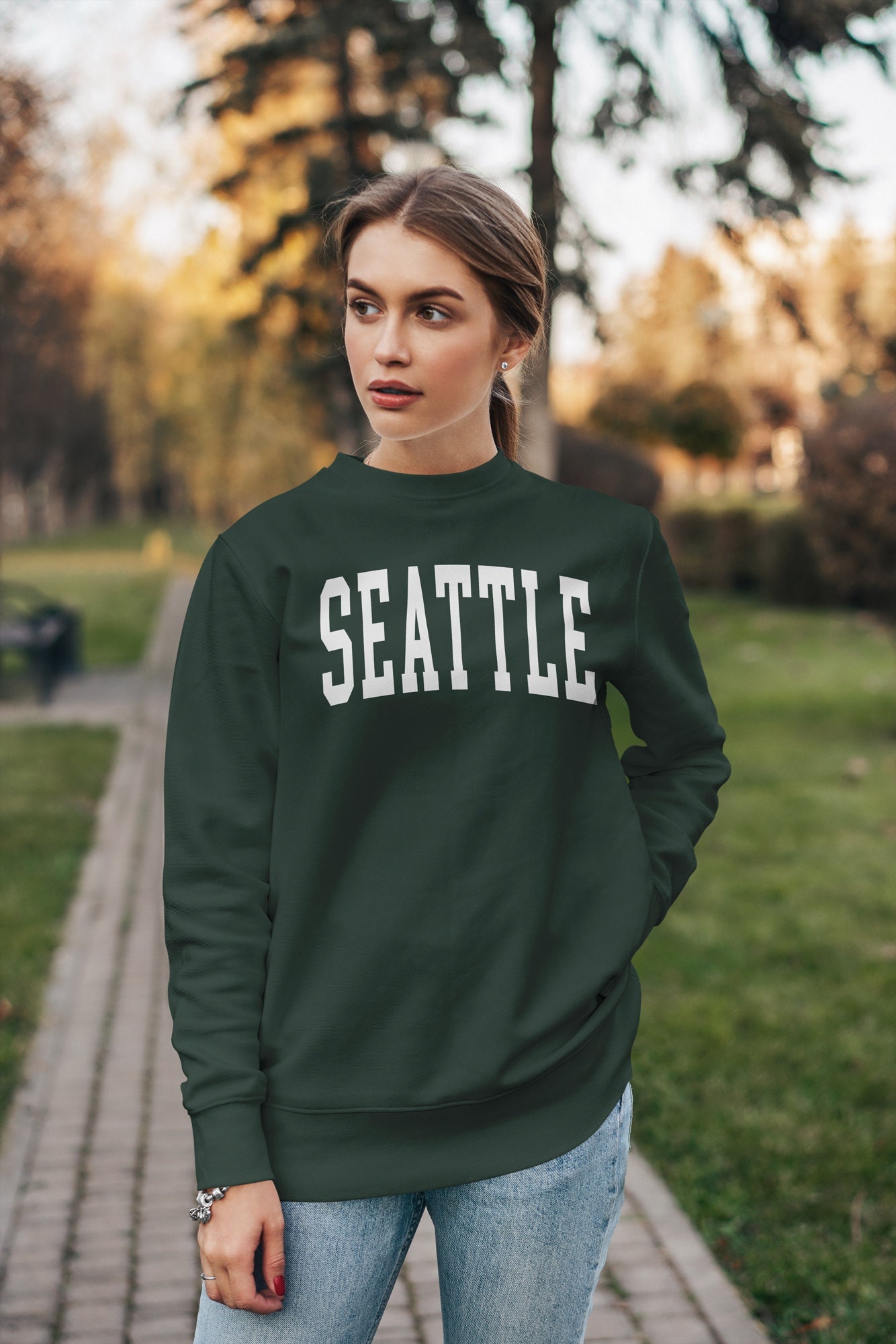  Varsity Style Nashville Sweatshirt : Clothing, Shoes & Jewelry