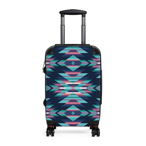 Native American Cabin Suitcase Rolling Hard Shell Carry on Luggage Unisex Travel Accessories Travel Gifts Boho Etsy UK